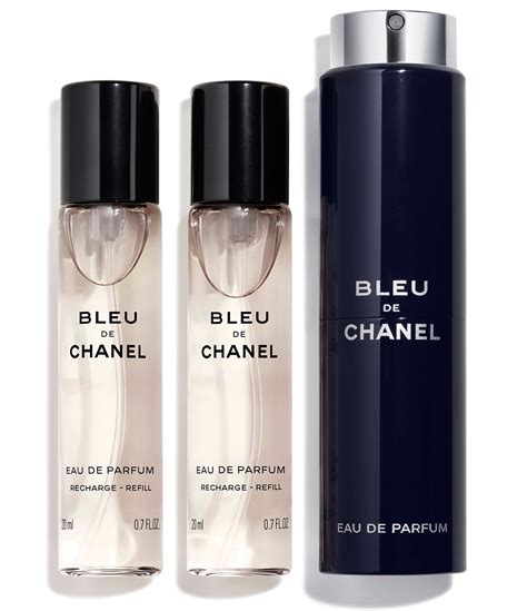 travel size bleu de chanel|bleu de chanel travel refill.